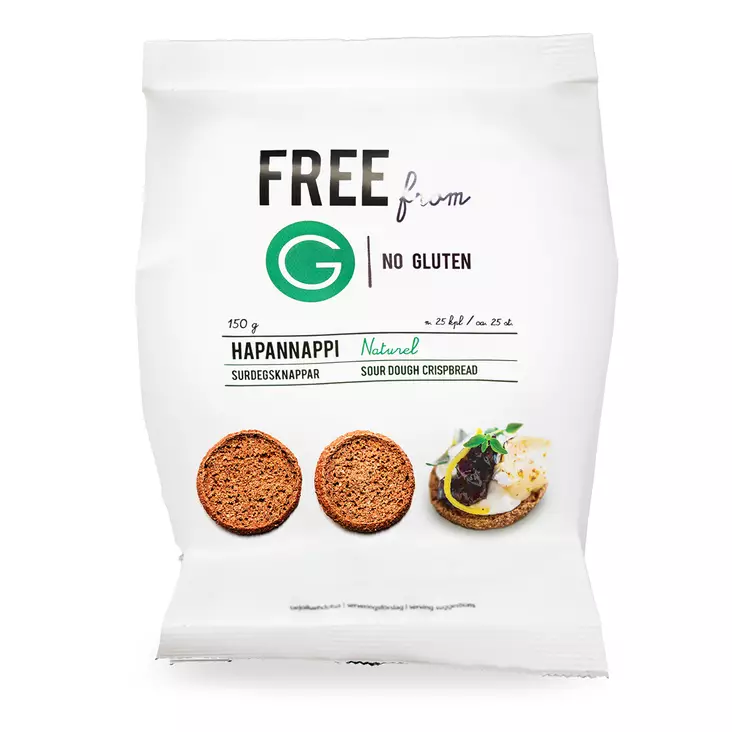 FREE FROM G HAPANNAPPI NATUREL 150G - Kissat - 6430047633000 - 1