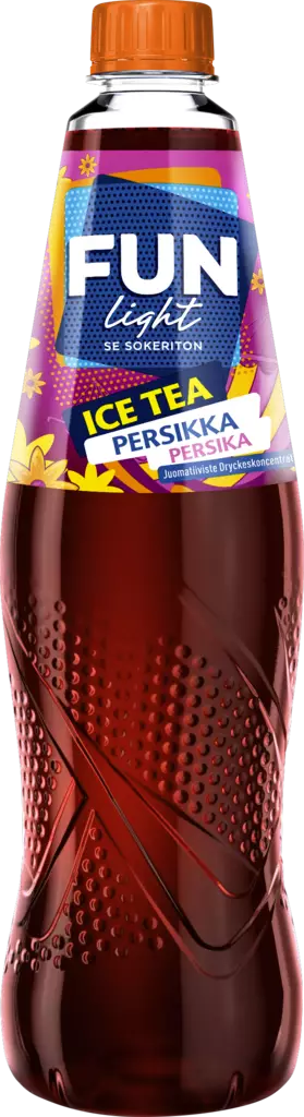 Fun Light ice tea persikka 0,5L - Mehut, mehutiivisteet ja glögit - 6417802390590 - 1