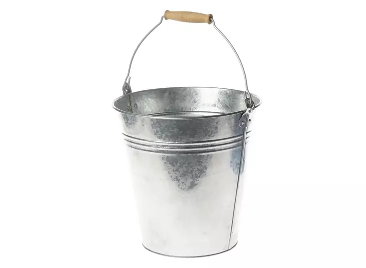 Galvanoitu sanko 10l - Takka ja nuohoustarvikeet - 6410411829840 - 1