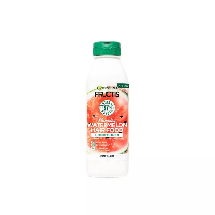 Garnier Fructis Hair Food Watermelon hoitoaine hennoille hiuksille 350ml - Hiustenhoitoaineet - 3600542389280 - 1