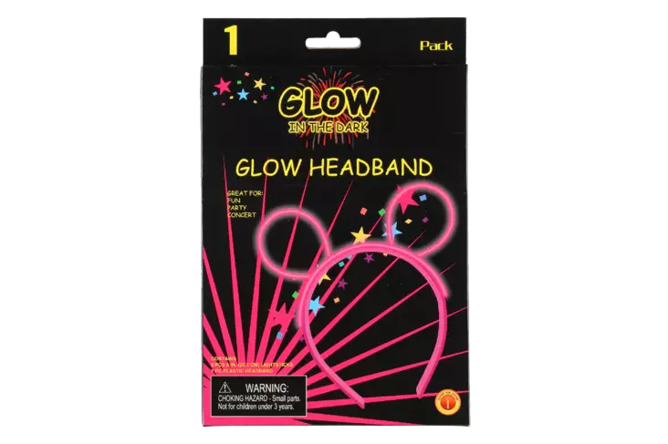 Glow valopanta pimeässä hohtava 15kpl - Vappukoristeet - 6410416332710 - 2