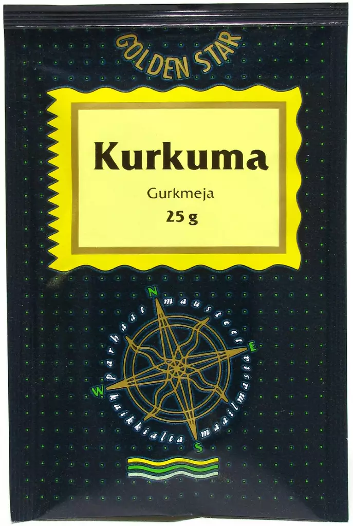 Gs kurkuma 25g - Mausteet - 6434800005950 - 1