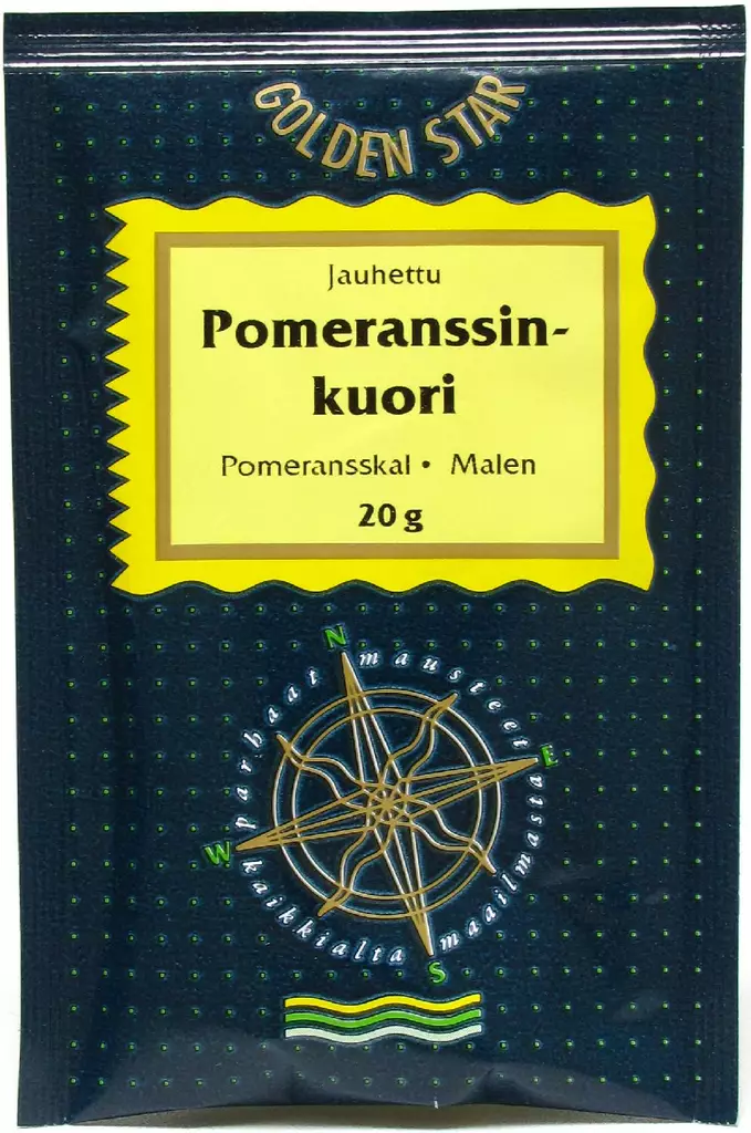 Gs pomeranssinkuori jauhettu 20g - Mausteet - 6434800006360 - 1