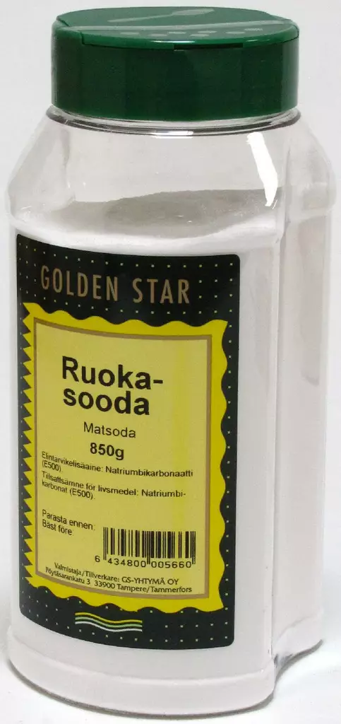 GS ruokasooda 850G - Leivontamausteet ja -ainekset - 6434800005660 - 1