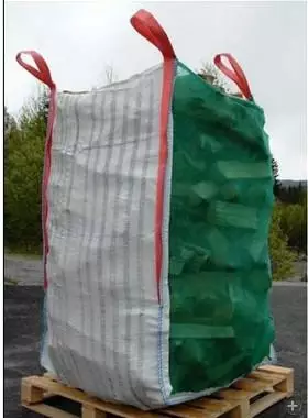 Halkosäkki 1000kg 95 x 95 x160cm - Muut metsätyötarvikkeet - 6438168069890 - 1