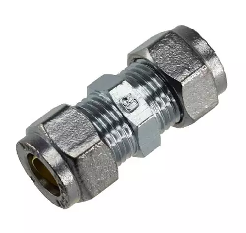 Harju puserrusliitin 12-12 kromattu - Puserrusliittimet - 6438140056610 - 1