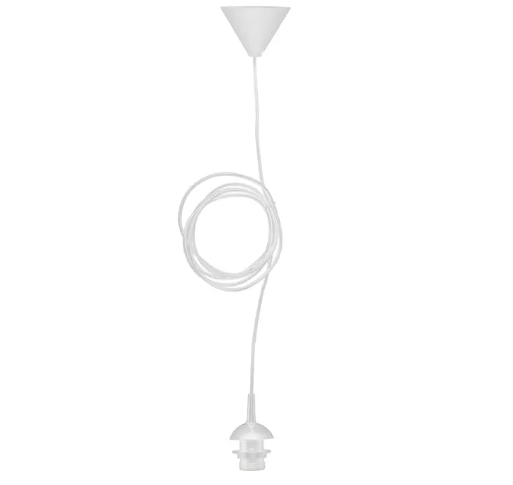 Harju ripustusjohto E27 3,5m laipalla - Valaisintarvikkeet - 6438140866110 - 1