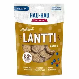 Hau-Hau Champion Mehevä lantti viljaton koiran herkku 140g kana - Koiran herkut - 6438554001640 - 1