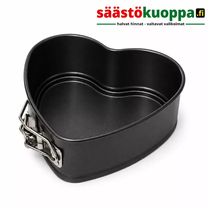HEIROL irtopohjavuoka pieni sydän 10cm - Leivontatarvikkeet - 6419287307100 - 1