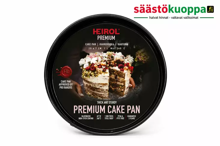 Heirol Premium irtopohjavuoka 20cm - Leivontatarvikkeet - 6419287311220 - 1