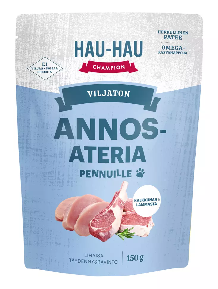 HHC ateria kalkkuna-lammas 150g pentu - Koiran märkäruoat - 6438554001480 - 1