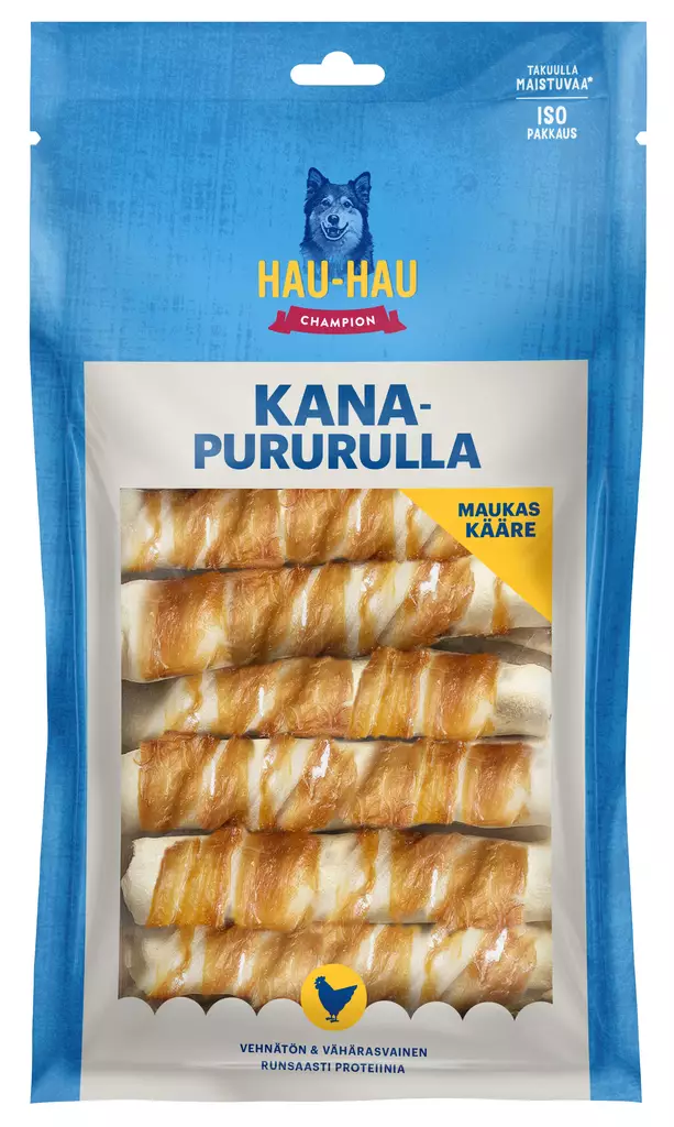 HHC Kanapururulla 15kpl 550g - Koiran luut - 6430056886640 - 1
