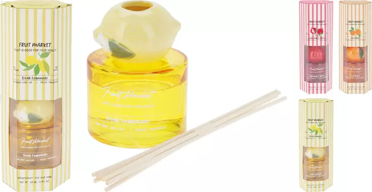 Huonetuoksu+ tikut 100ml - Ilmanraikastimet ja wc-raikastimet - 8721037400060 - 1