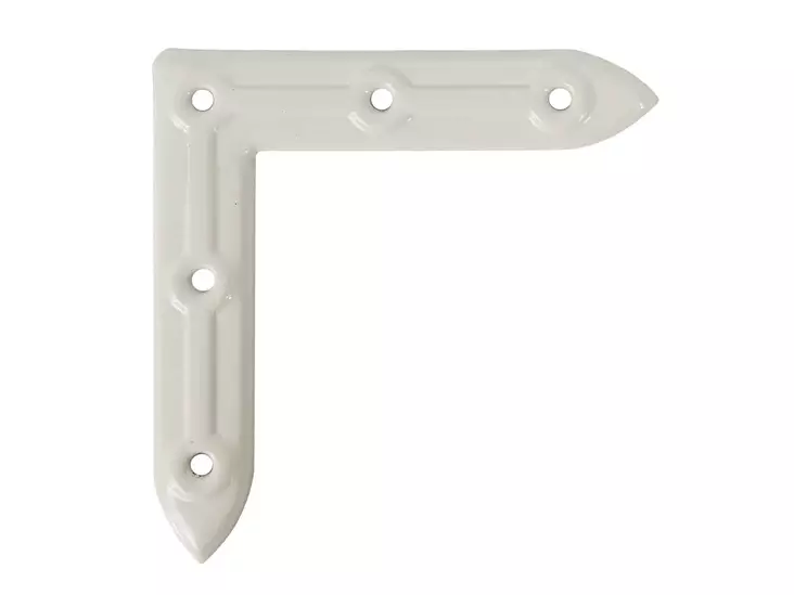 Ikkunakulma 700 95x95x20mm valkoinen - Ikkunahelat - 6414675011980 - 1