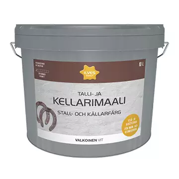 Ilves Talli-ja kellarimaali Valkoinen 10L - Muut ulkomaalit - 6430026954690 - 1