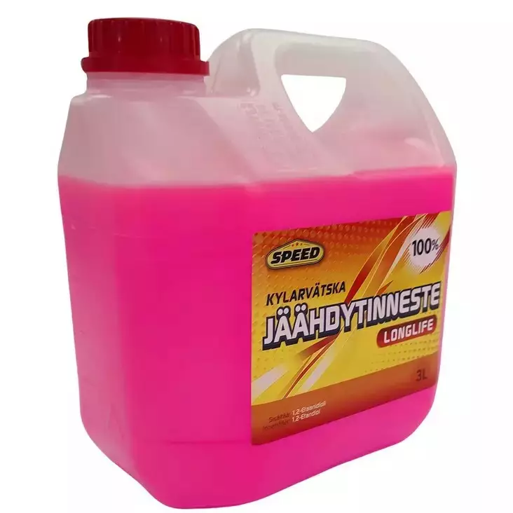 Jäähdytinneste red longlife 3L - Jäähdytinnesteet - 4743042022550 - 1
