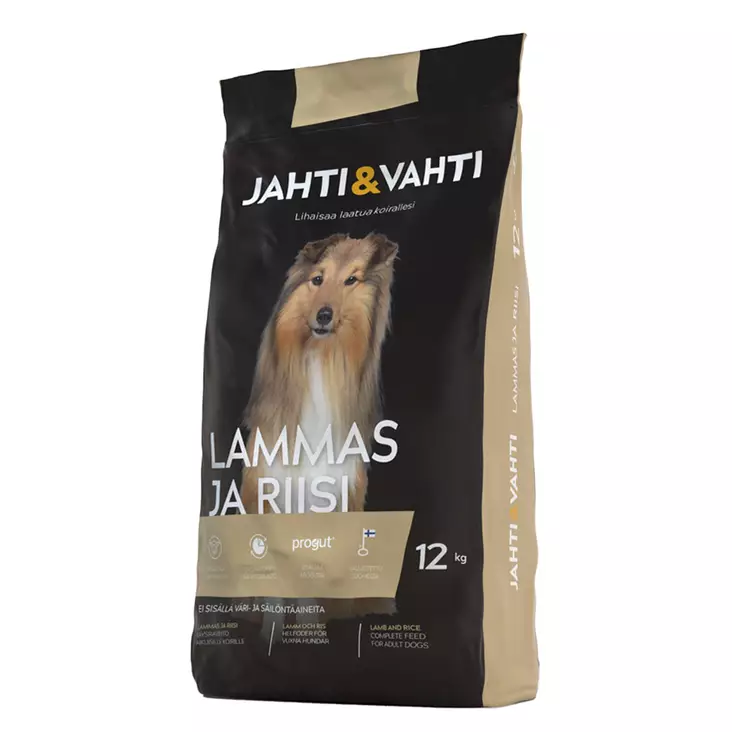 Jahti&Vahti Lammas ja Riisi 12kg - Koiran kuivaruoat - 6417679047740 - 1