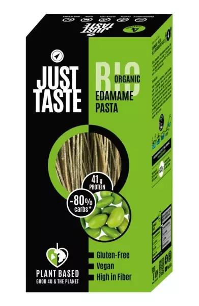 Just taste bio organic edamame pasta 600 - Pastat - 4260651480620 - 1