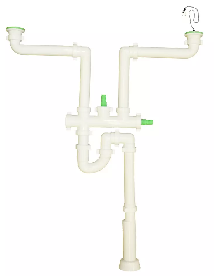 Kaksoisvesilukko Magnum 502 - Viemäröintitarvikkeet - 6438140050120 - 1