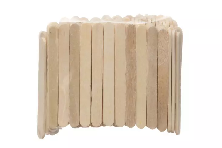 Kapel askartelutikku 7cm 150 kpl - Askartelupallot ja tikut - 6410413097490 - 4