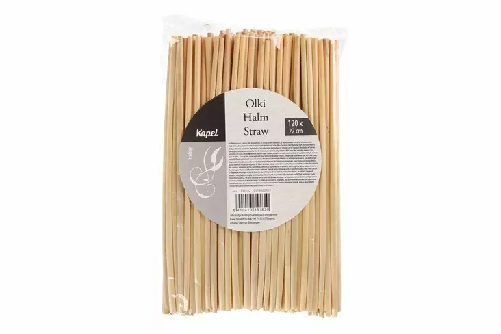 Kapel olki natural 120kpl - Askartelukoristeet - 6410413351820 - 1