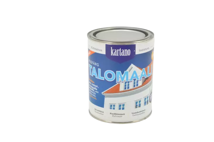 Kartano talomaali valkoinen 0,9l - Talomaalit - 6438168098050 - 1