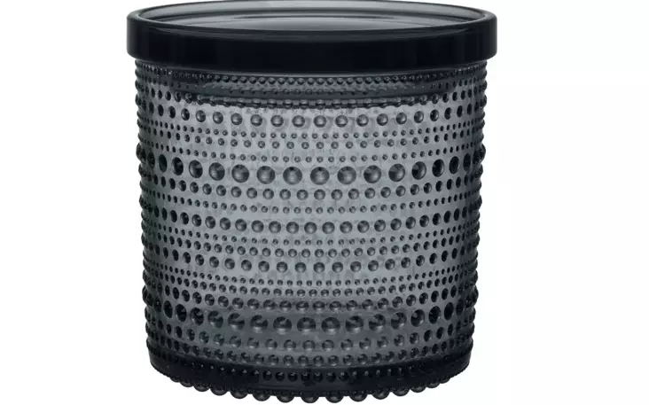 KASTEHELMI PURKKI ISO TUMMAHARMAA - Lasipullot ja -purkit - 6411923670760 - 1