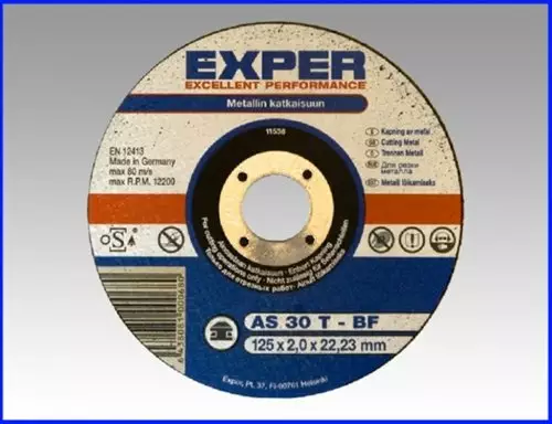 Katkaisulaikka A30T 125mm 2mm - Laikat - 6438081000680 - 1