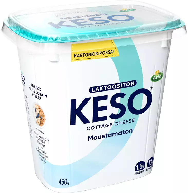 KESO RAEJUUSTO LAKTOOSITON 450G - Kissat - 7310865890450 - 1