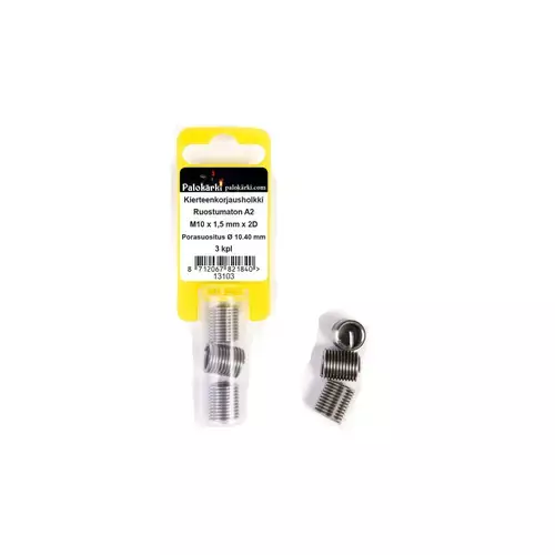 Kierteenkorjausholkki RST M10x1,50mm - Kierretyökalut - 8712067821840 - 1