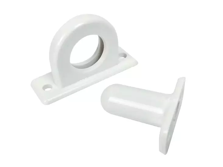Kitkasalpa muovi/valkoinen - Lukot,lukitus ja nivelsalvat - 6414675027660 - 1