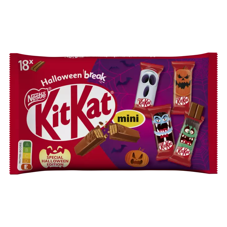 Kitkat Mini Halloweenpatukka 301G - Suklaat - 7613035312050 - 1