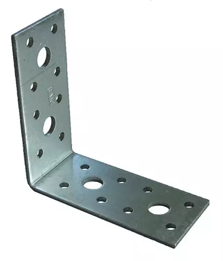 Kulmalevy 90x90x40x3mm - Kulmaraudat ja naulauslevyt - 4260063023040 - 1