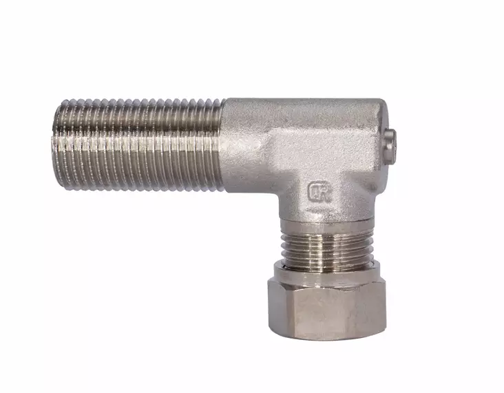 Kulmasulkuliitin 1/2"x12mm kromi - Palloventtiilit ja sulkuventtiilit - 6438140054180 - 1