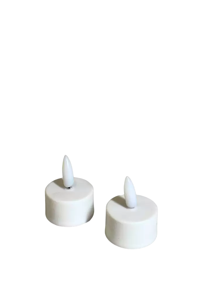 Led 3D tuikku kynttilät 2kpl - Led-kynttilät - 6438159292160 - 1