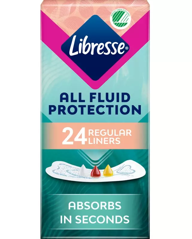 Libresse Regular Extra Protection 24kpl - Pikkuhousunsuojat ja siteet - 7322541265230 - 1