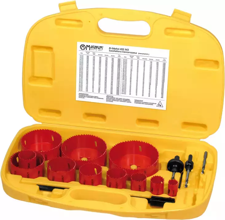 Magnum Reikäsahasarja 16-os. 22-114mm - Reikäsahat - 6418868491160 - 1