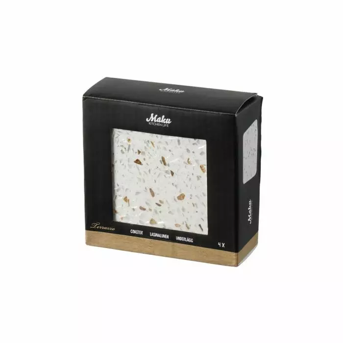 Maku lasinalunen terrazzo 4kpl - Juomalasit - 6410416036960 - 1