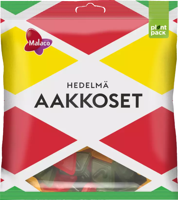 Malaco Hedelmä aakkoset 340 g - Karkit - 6420256016510 - 1