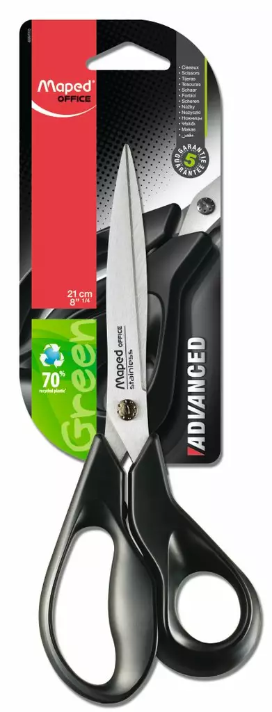 Maped sakset advanced green 21cm - Muut askartelutarvikkeet - 3154144991100 - 1