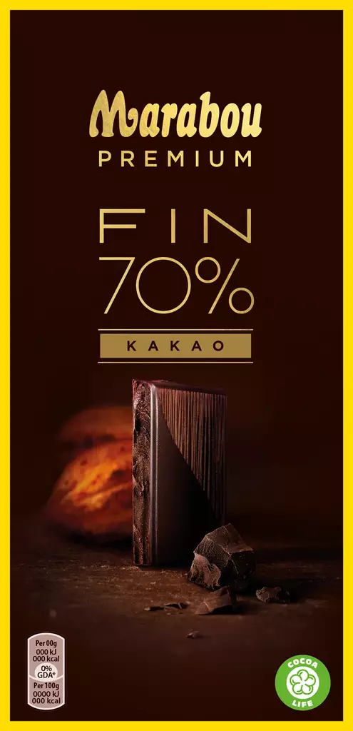 Marabou fin 70% kakao 100g - Suklaat - 7622400624520 - 1