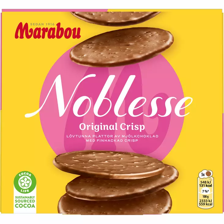 Marabou noblesse original crisp 150g - Suklaat - 7622400705960 - 1