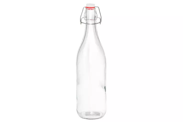 Marjukka Lasipullo patenttikorkilla 1 L - Lasipullot ja -purkit - 6410416317410 - 2