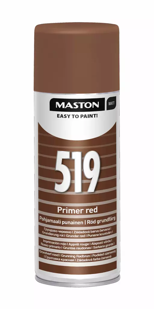 Maston 100 pohjamaali punainen 400ml - Spraymaalit - 6412491005190 - 3