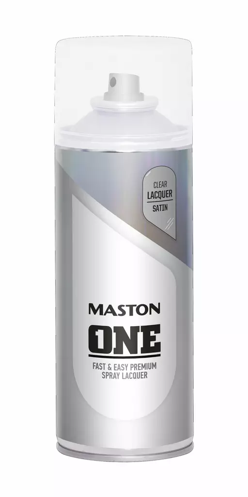 Maston ONE satiini lakka 400ml - Spraymaalit - 6412490033750 - 2