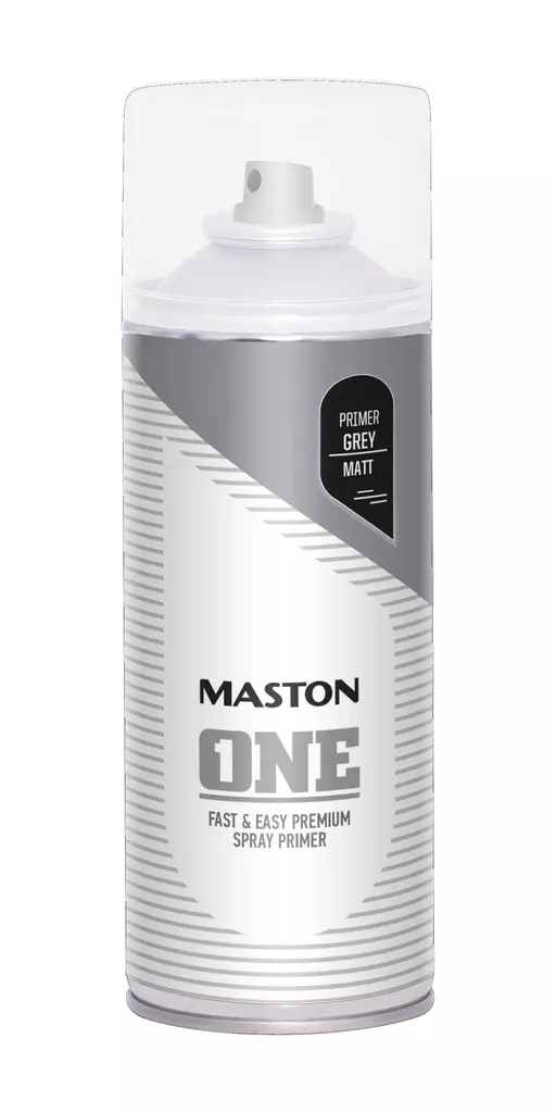 Maston ONE Spraymaali- Pohjamaali harmaa 400ml - Spraymaalit - 6412490023140 - 2