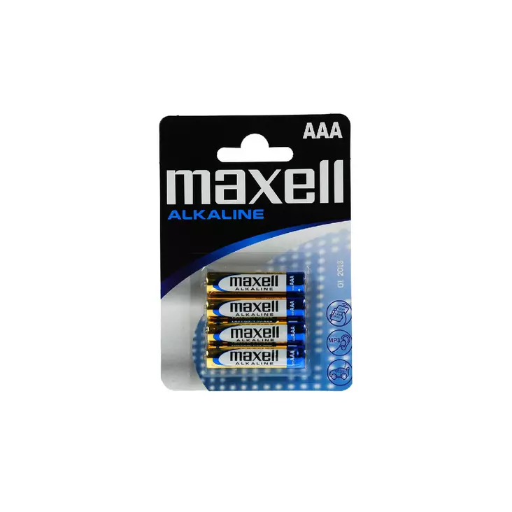 Maxell aaa/lr3 alkaaliparistot 4kpl - Sormiparistot - 4902580164010 - 1