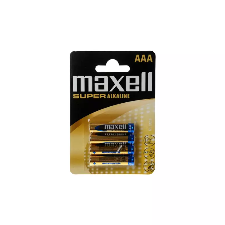 Maxell aaa/lr3 super alkaline 4kpl - Sormiparistot - 4902580164300 - 1