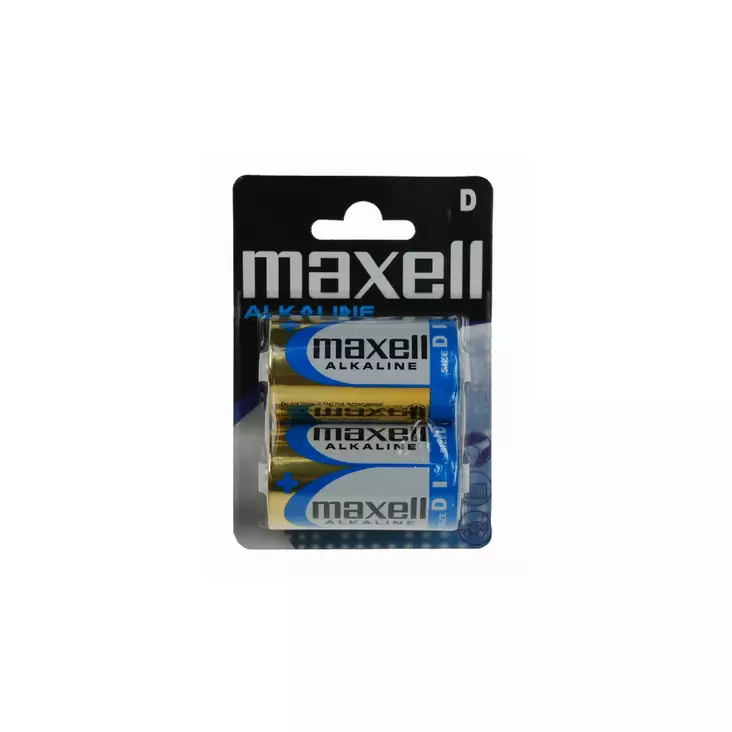 Maxell d-paristo lr20 2kpl/pkt - Sormiparistot - 4902580161170 - 1