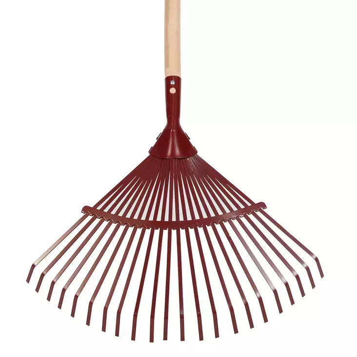 Metallinen lehtiharava varrellinen 150cm - Haravat - 7317087195080 - 1